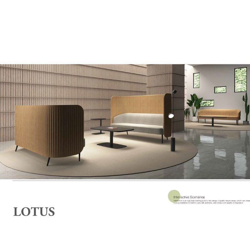 Collaboration & Sofa Reception Area